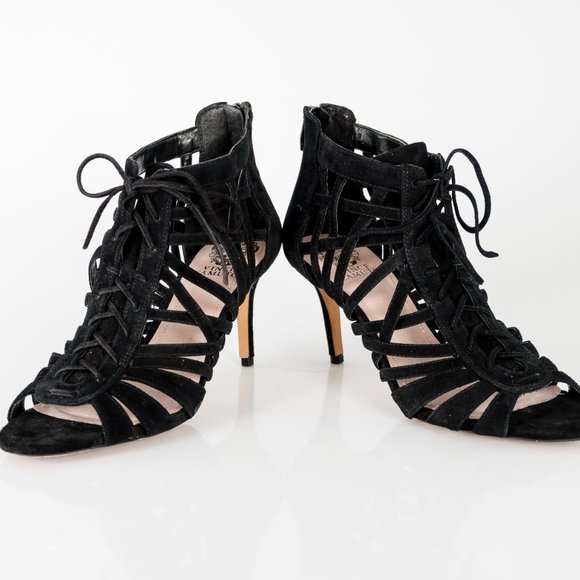 NWT/NIB Vince Camuto  suede heels - sz 10 - Picture 3 of 9